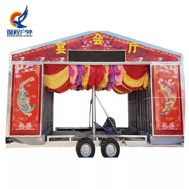 Հրում-քաշեք երեկույթների վրաններ. ինչպե՞ս են դրանք պարզեցնում բացօթյա տոնակատարությունները: